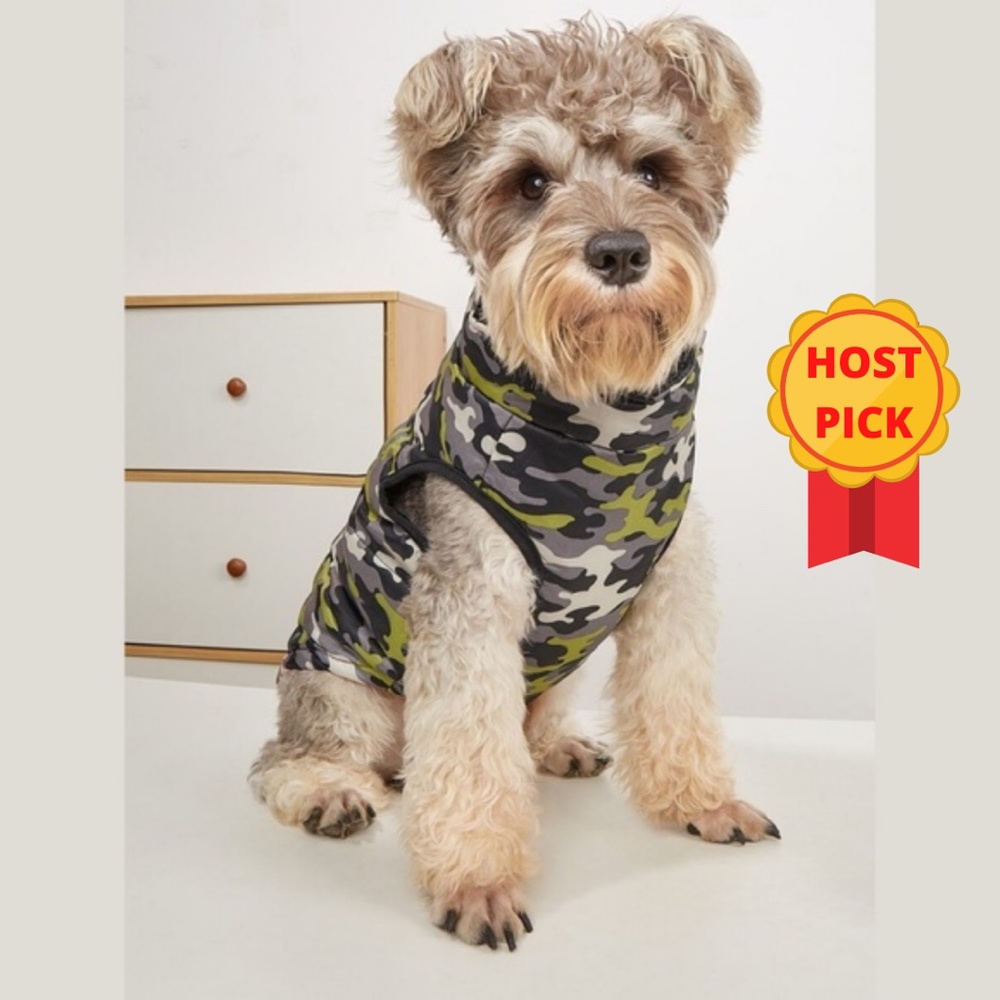Camo Pet Puffer Vest